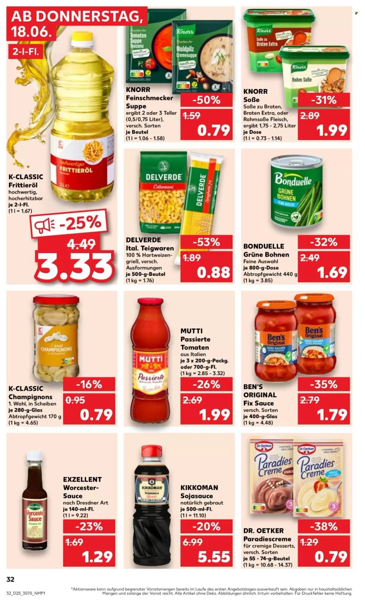 Kaufland Prospekt (ab 18.06.2026) zum Blättern - Seite 32