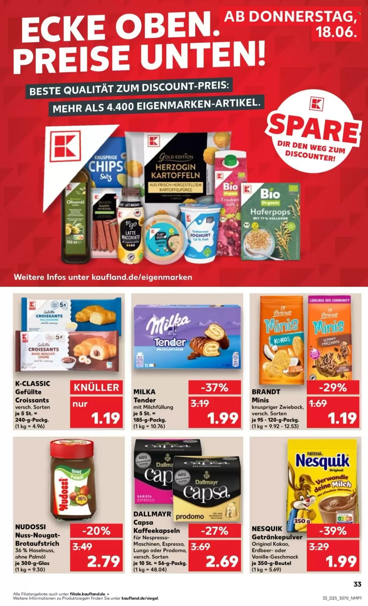 Kaufland Prospekt (ab 18.06.2026) zum Blättern - Seite 33