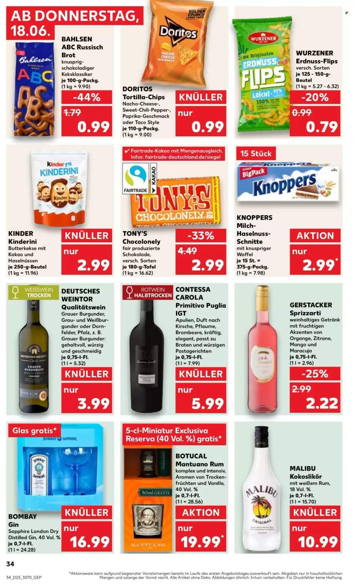 Kaufland Prospekt (ab 18.06.2026) zum Blättern - Seite 34