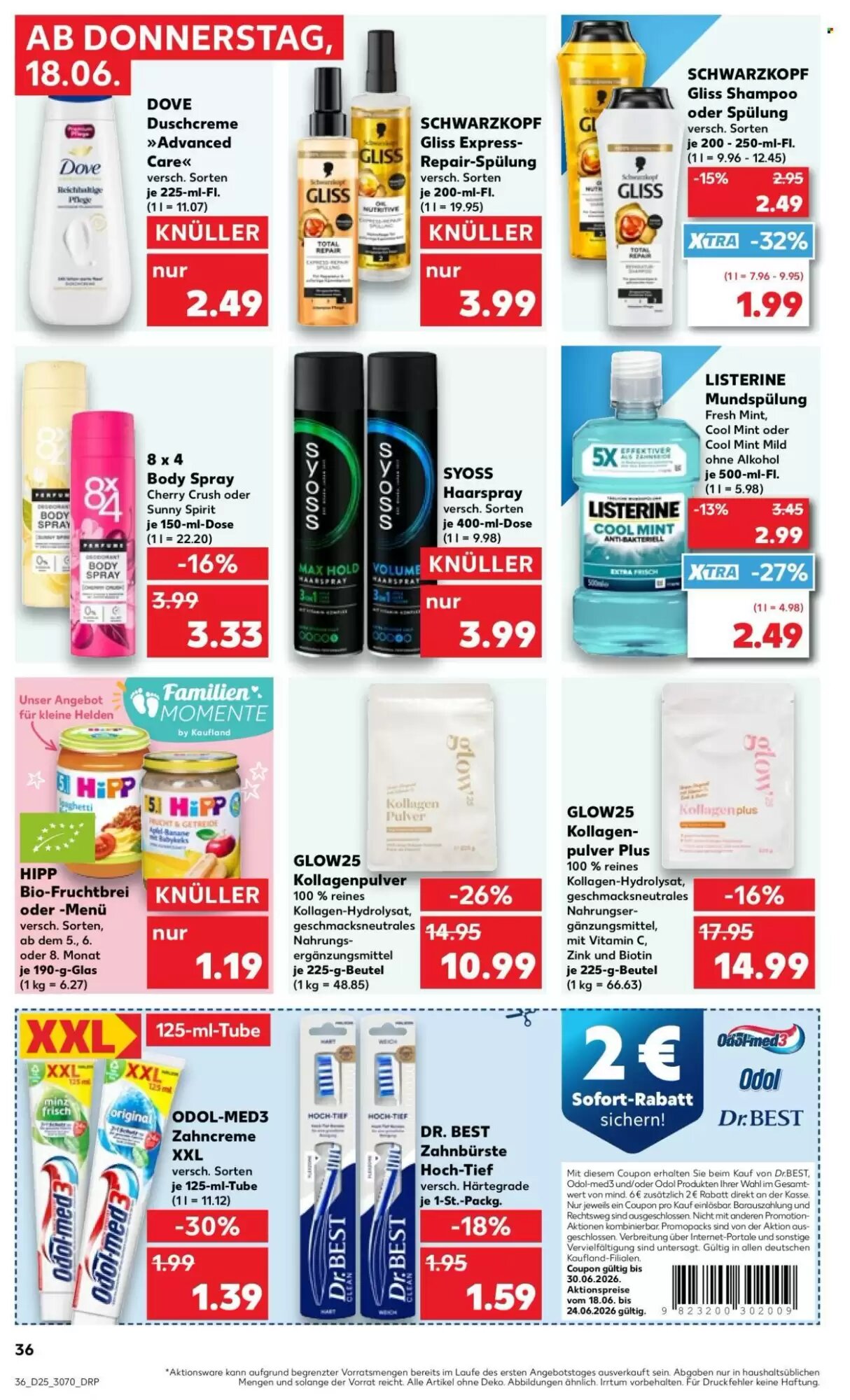 Kaufland Prospekt (ab 18.06.2026) zum Blättern - Seite 36