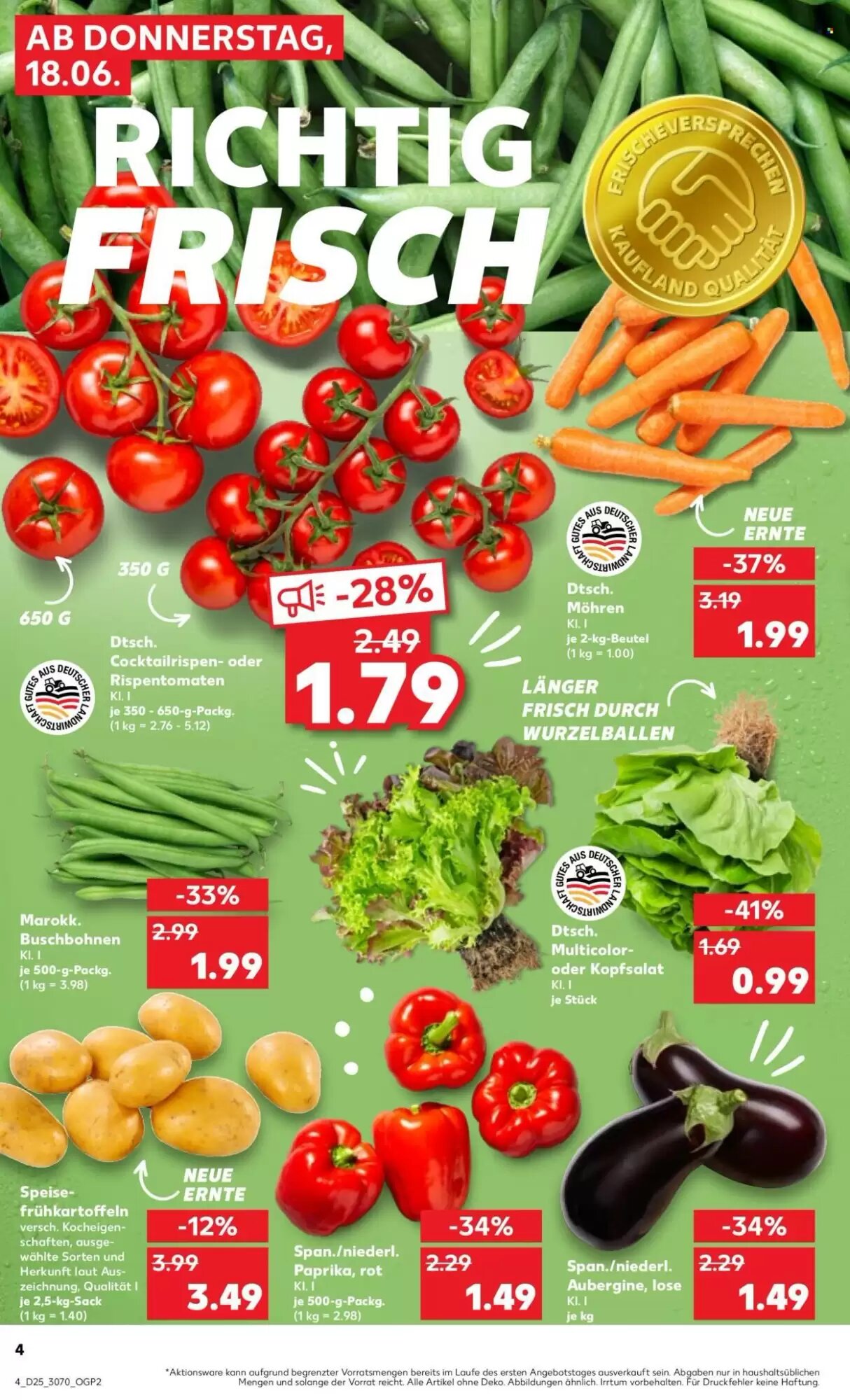Kaufland Prospekt (ab 18.06.2026) zum Blättern - Seite 4