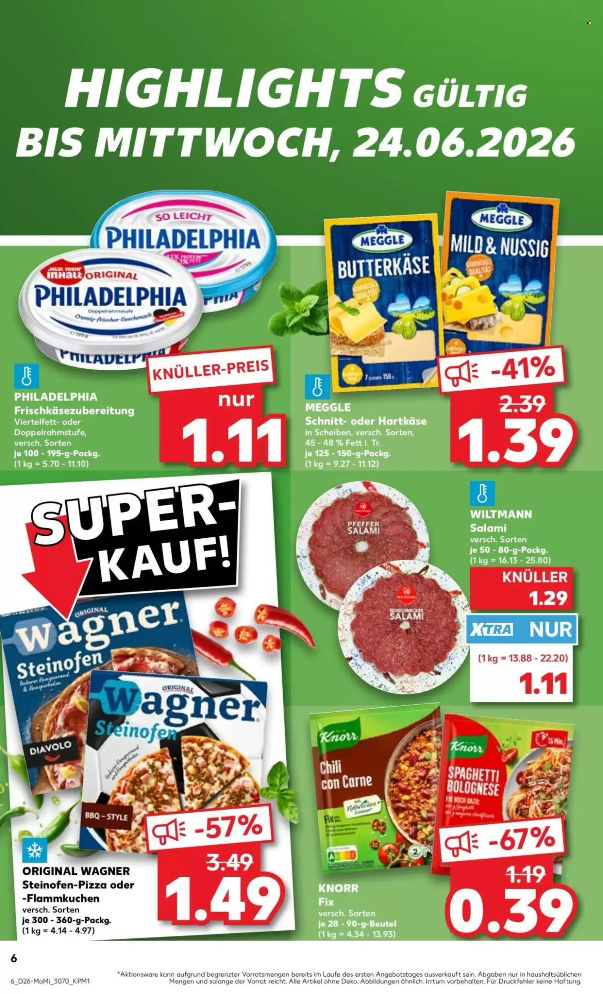 Kaufland Prospekt (ab 18.06.2026) zum Blättern - Seite 62