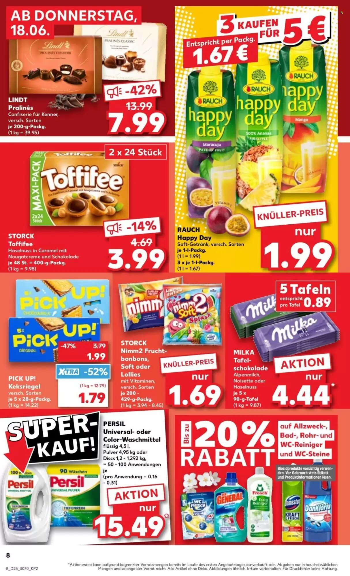 Kaufland Prospekt (ab 18.06.2026) zum Blättern - Seite 8