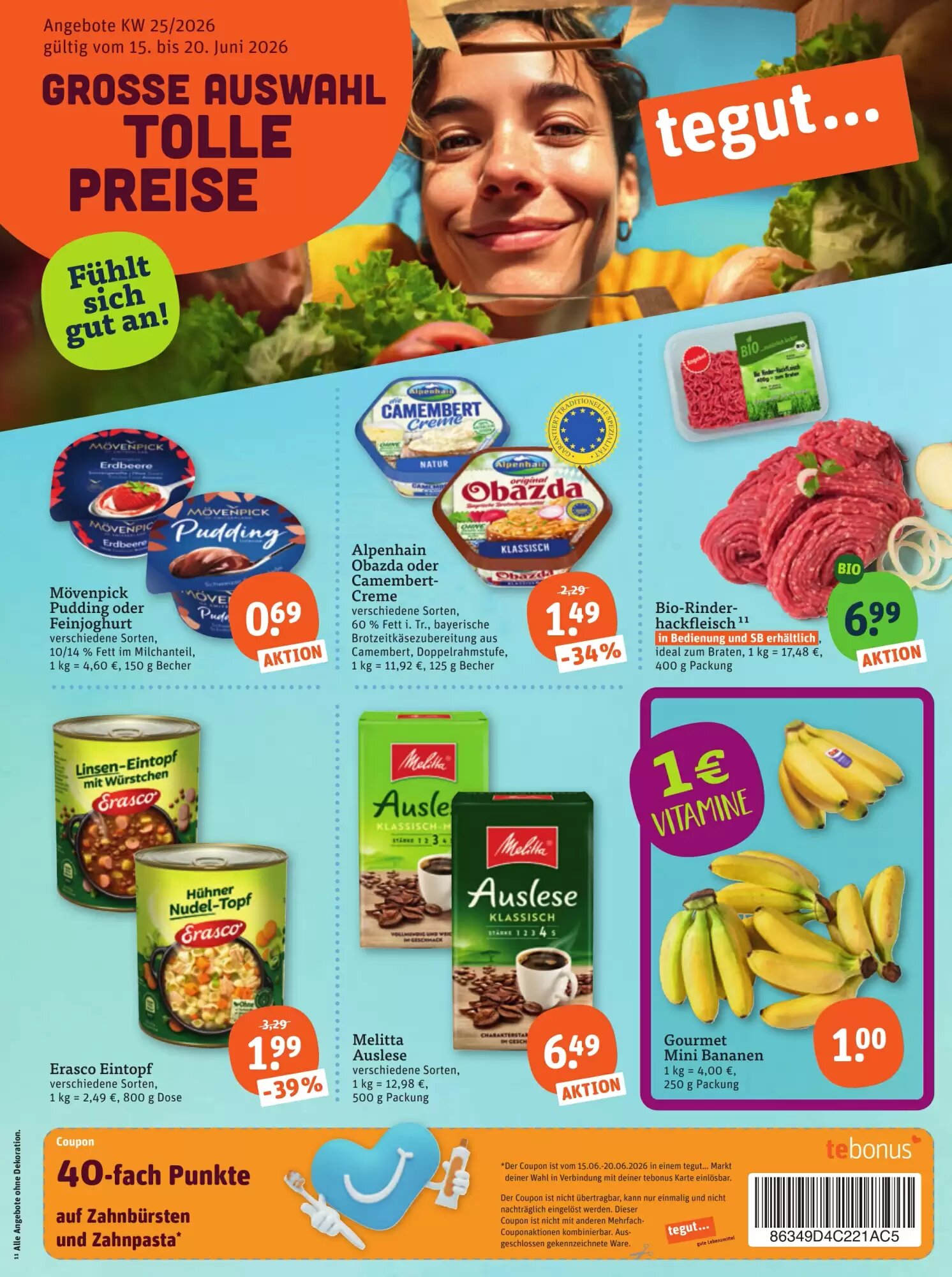 tegut Prospekt (ab 19.06.2026) zum Blättern - Seite 3