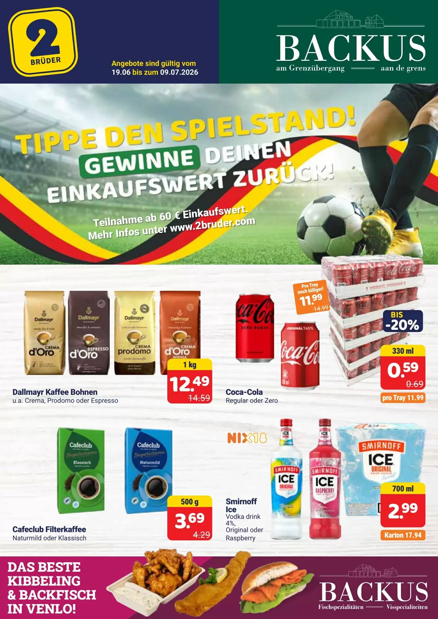 2Brüder Prospekt (ab 19.06.2026) zum Blättern - Seite 1