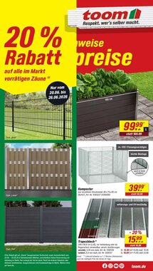 toom Baumarkt Prospekt (ab 20.06.2026) zum Blättern