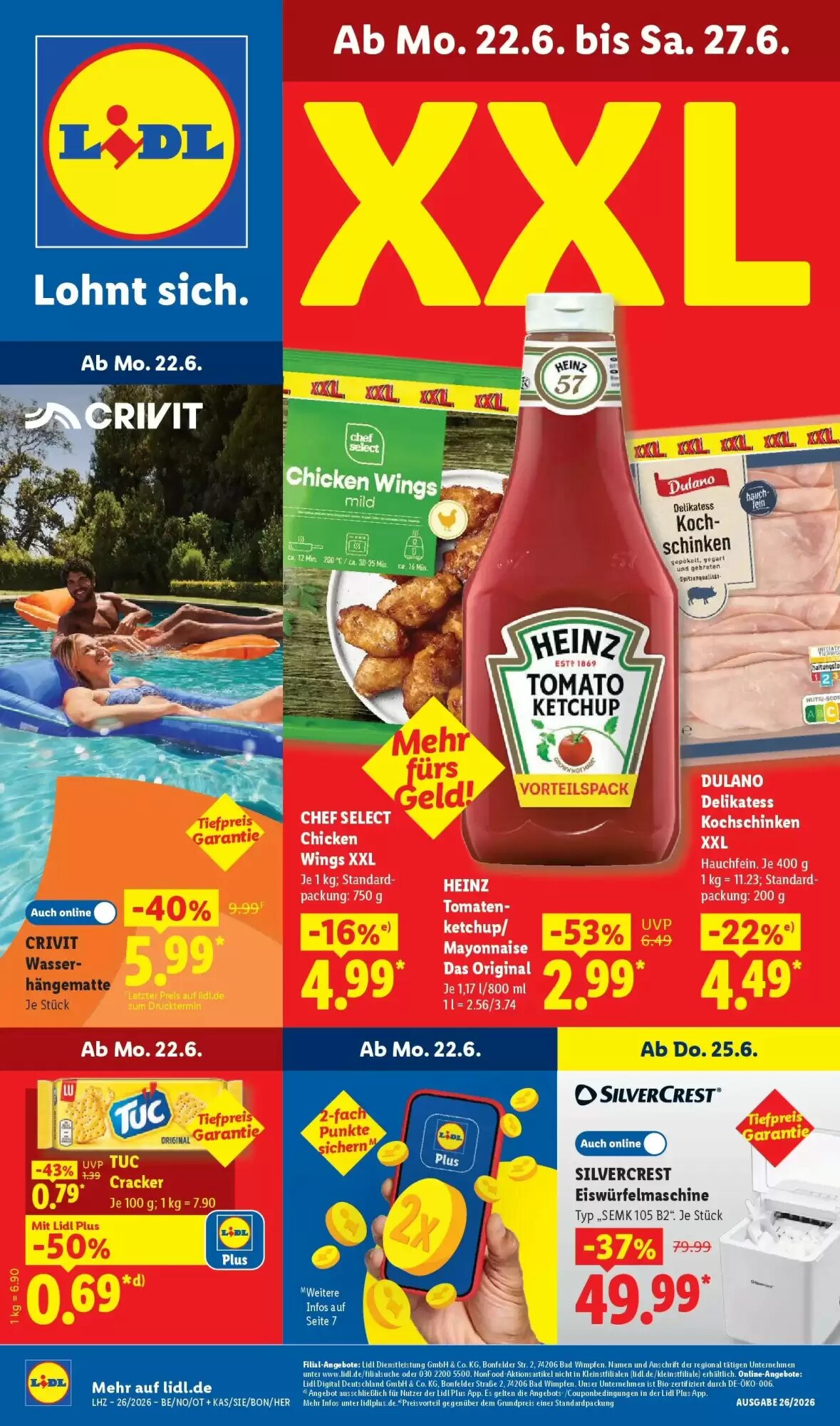 Lidl Prospekt (ab 21.06.2026) zum Blättern - Seite 1