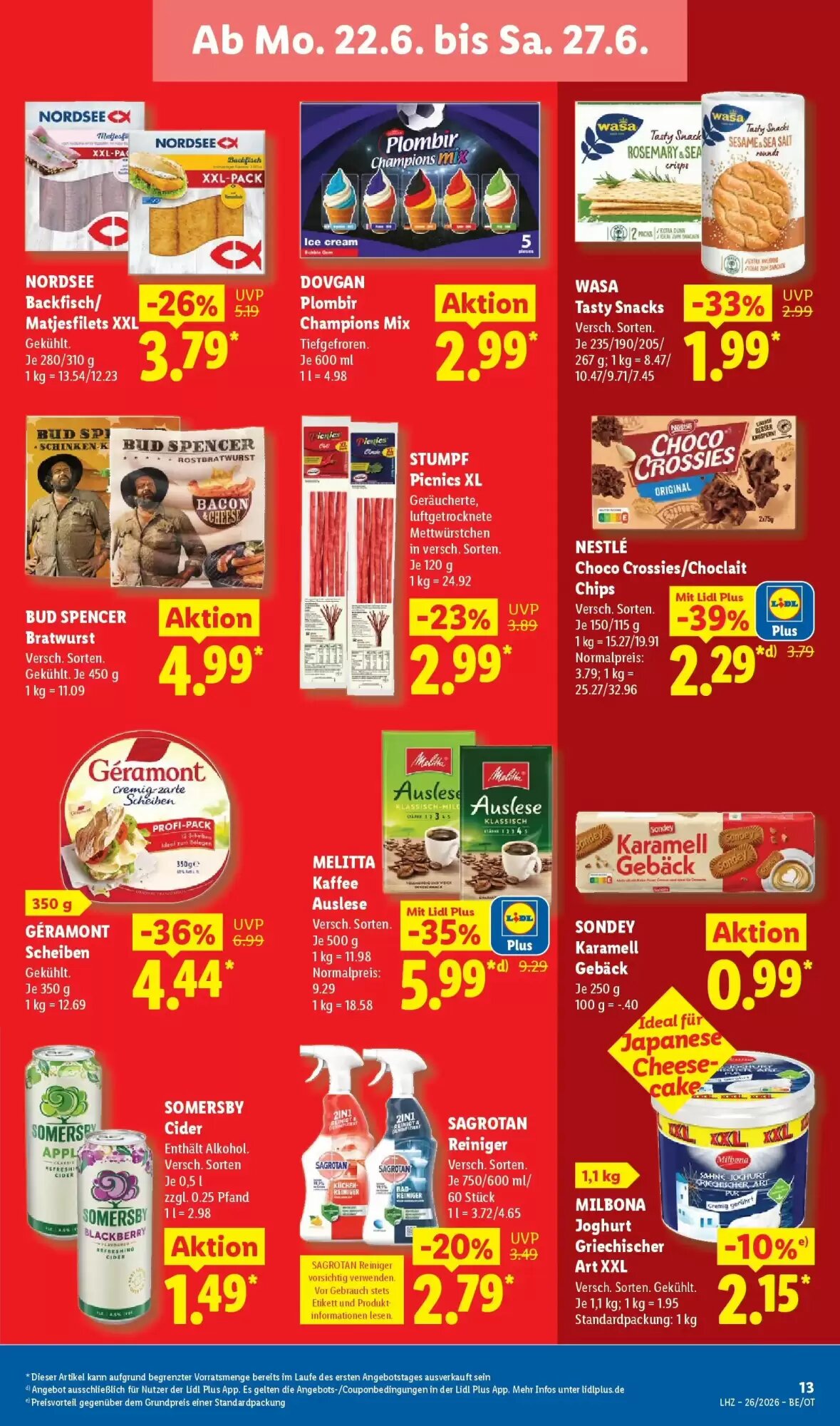 Lidl Prospekt (ab 21.06.2026) zum Blättern - Seite 21