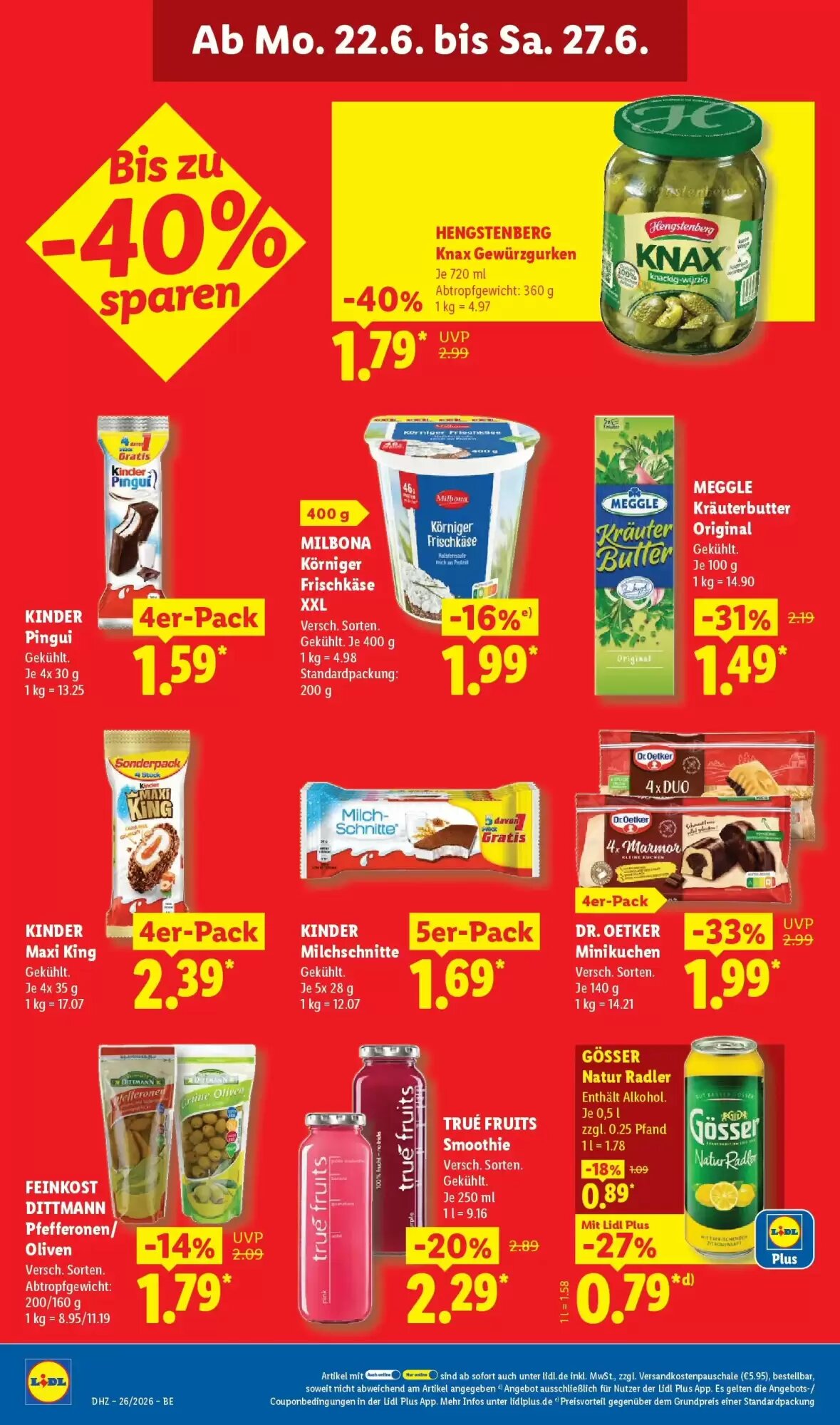 Lidl Prospekt (ab 21.06.2026) zum Blättern - Seite 22