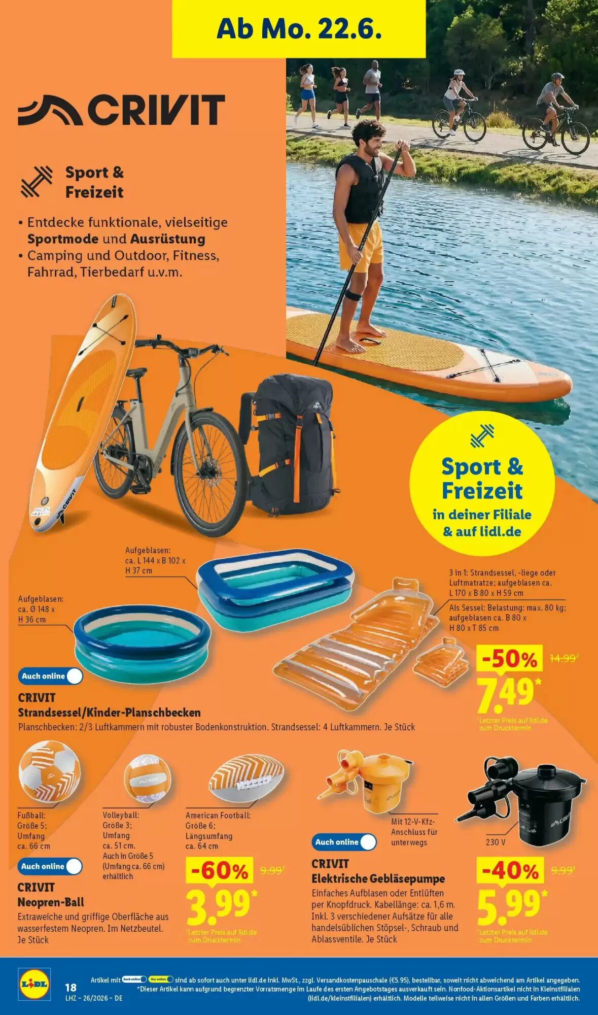 Lidl Prospekt (ab 21.06.2026) zum Blättern - Seite 34