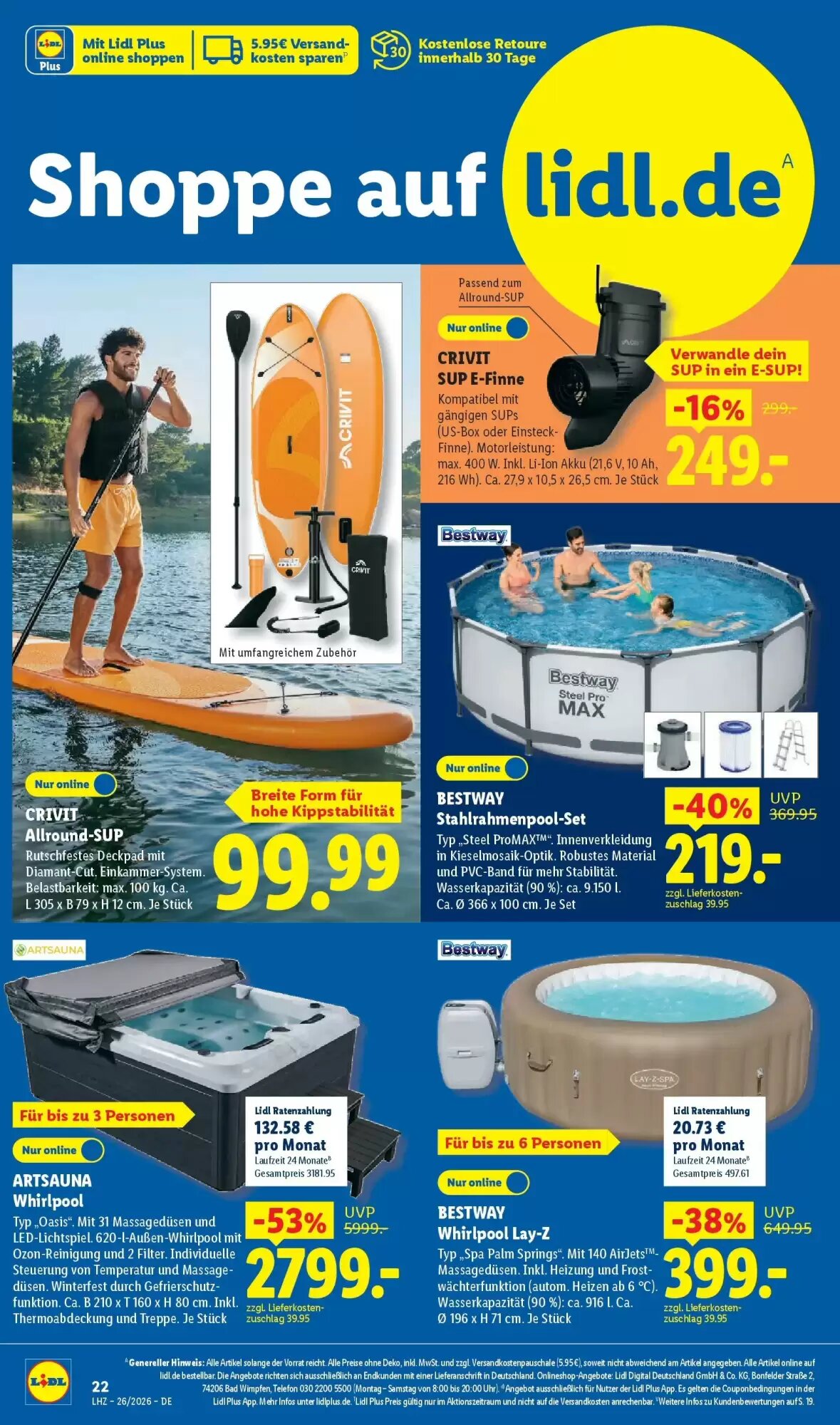 Lidl Prospekt (ab 21.06.2026) zum Blättern - Seite 38