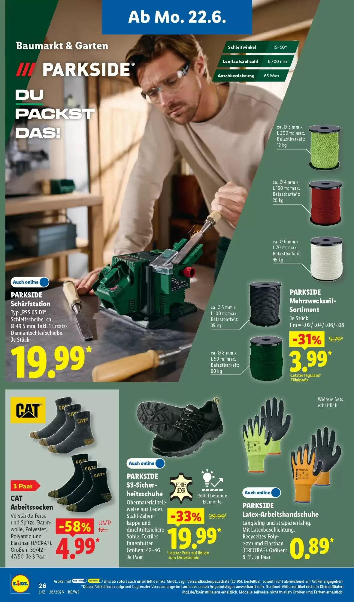 Lidl Prospekt (ab 21.06.2026) zum Blättern - Seite 44