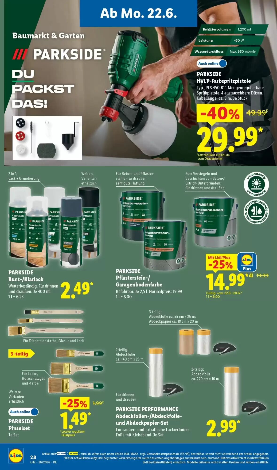 Lidl Prospekt (ab 21.06.2026) zum Blättern - Seite 46