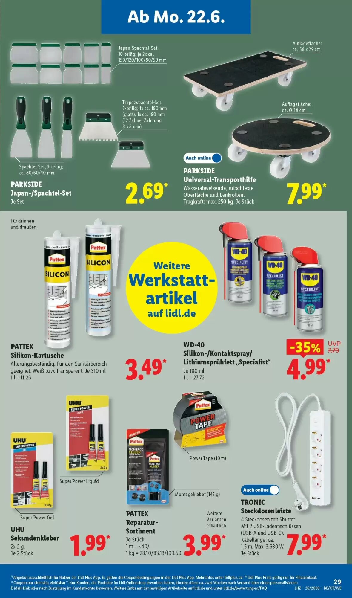 Lidl Prospekt (ab 21.06.2026) zum Blättern - Seite 47