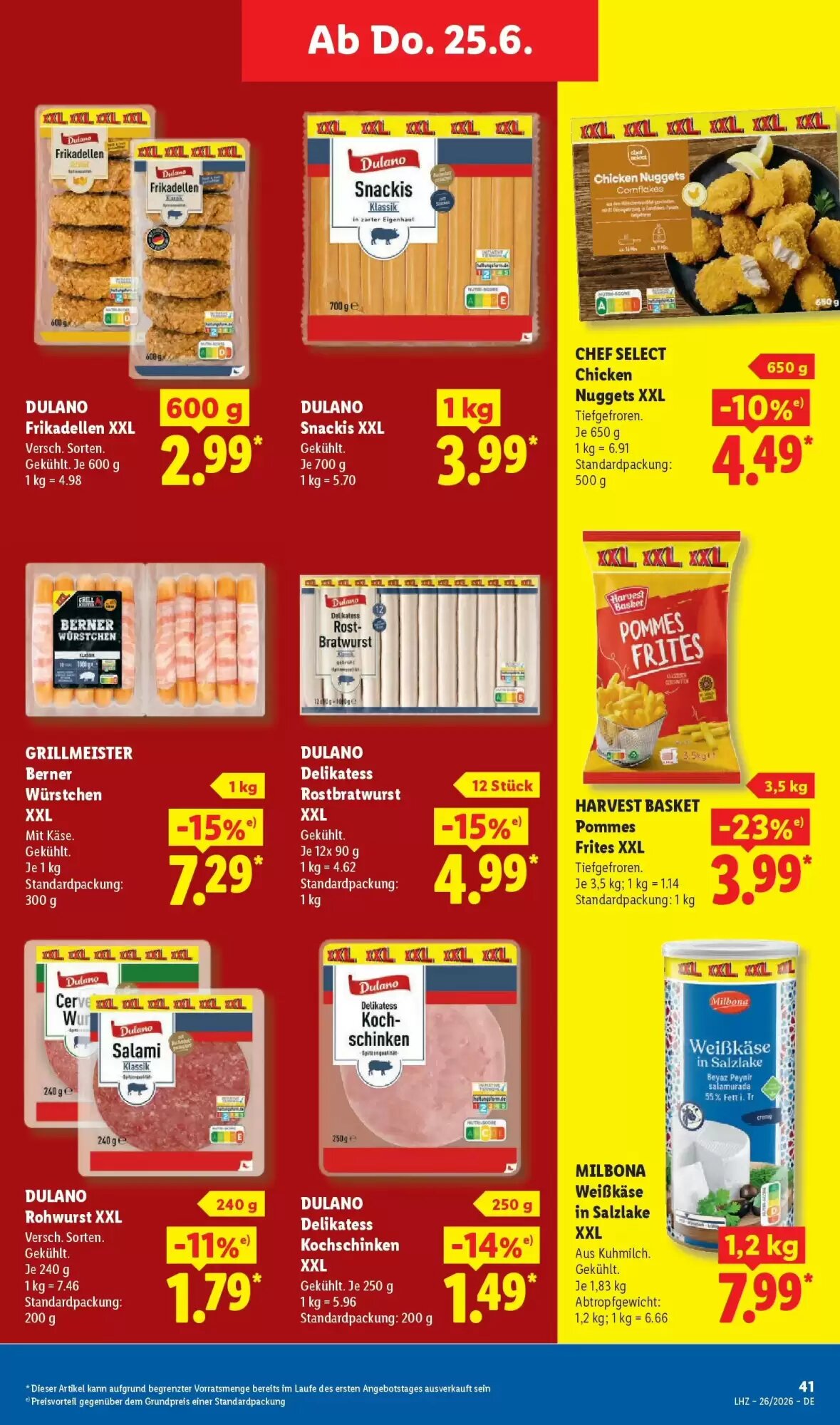 Lidl Prospekt (ab 21.06.2026) zum Blättern - Seite 61