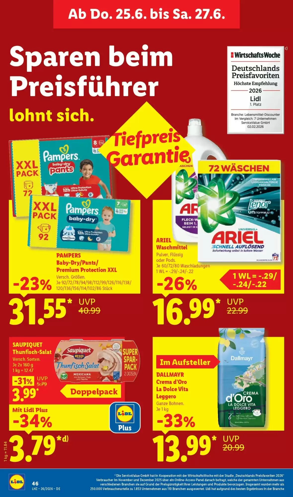 Lidl Prospekt (ab 21.06.2026) zum Blättern - Seite 66