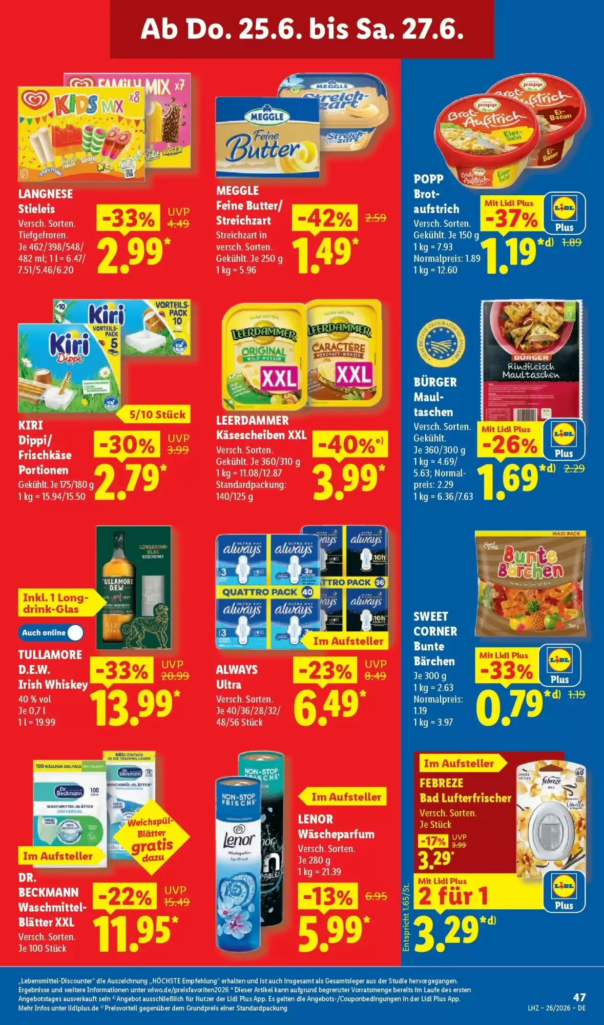 Lidl Prospekt (ab 21.06.2026) zum Blättern - Seite 67