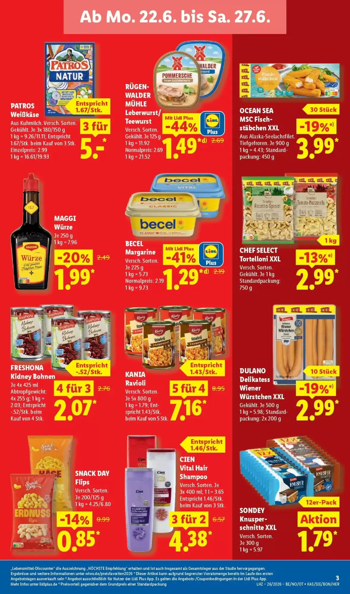 Lidl Prospekt (ab 21.06.2026) zum Blättern - Seite 9