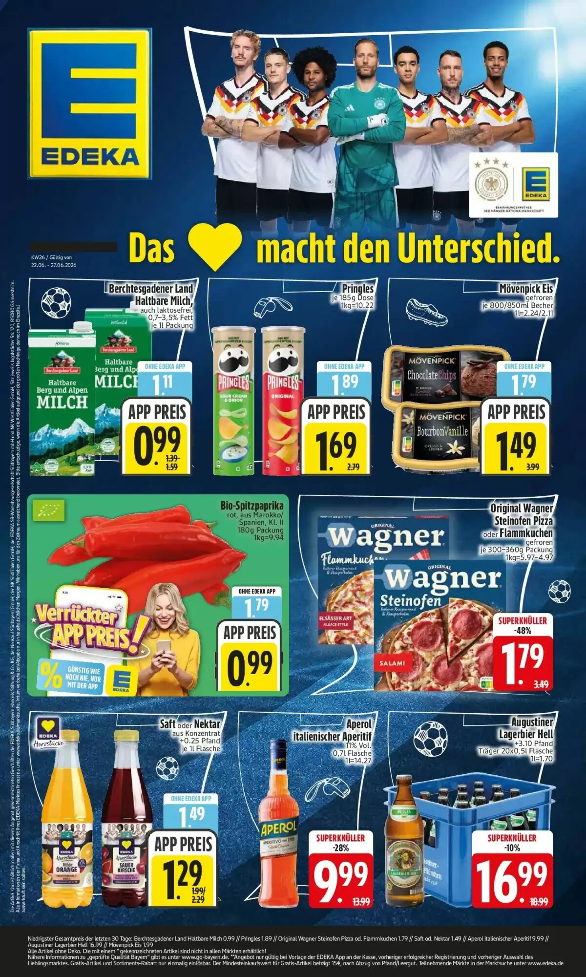Edeka Prospekt (ab 21.06.2026) zum Blättern - Seite 1