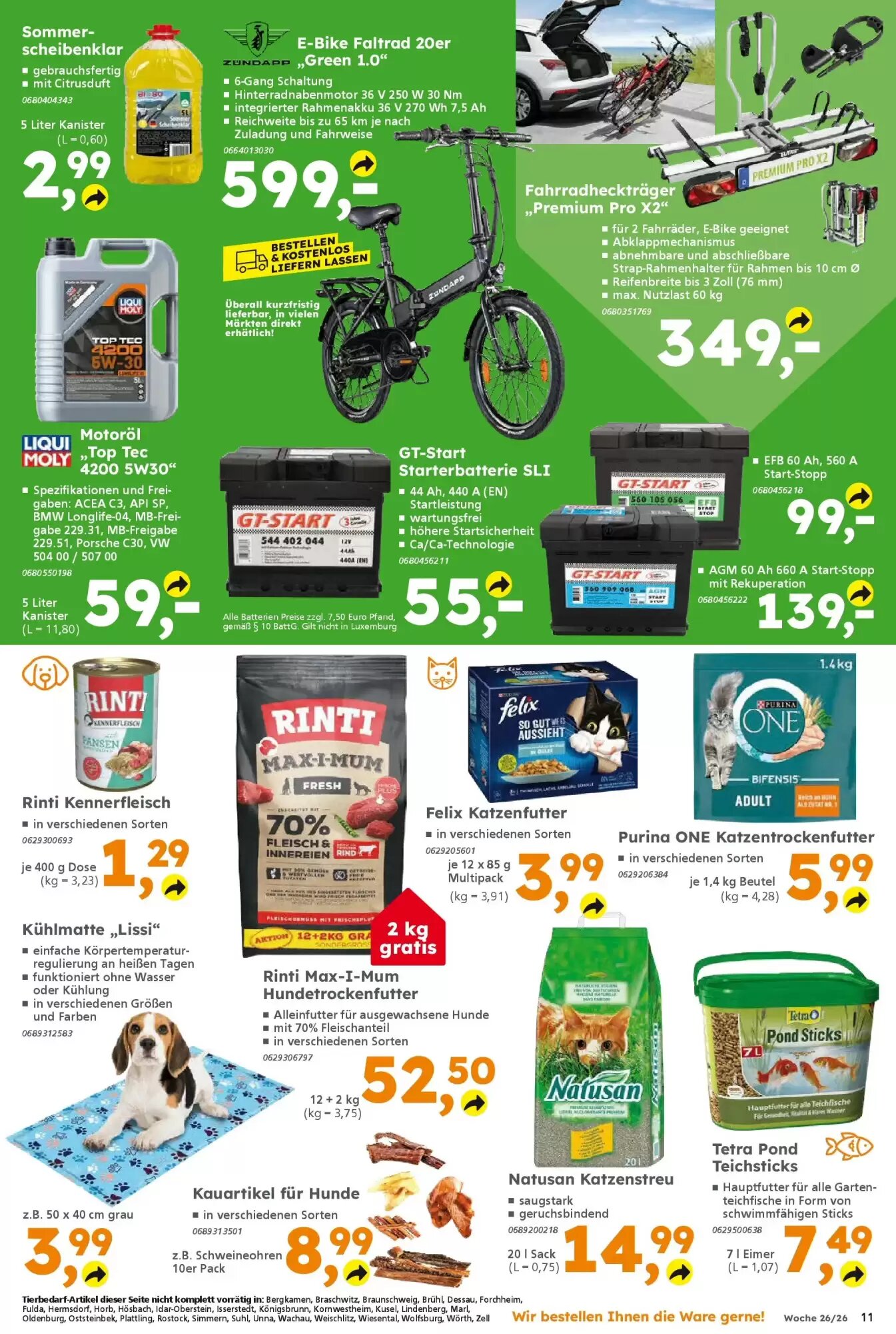 Globus Baumarkt Prospekt (ab 21.06.2026) zum Blättern - Seite 11