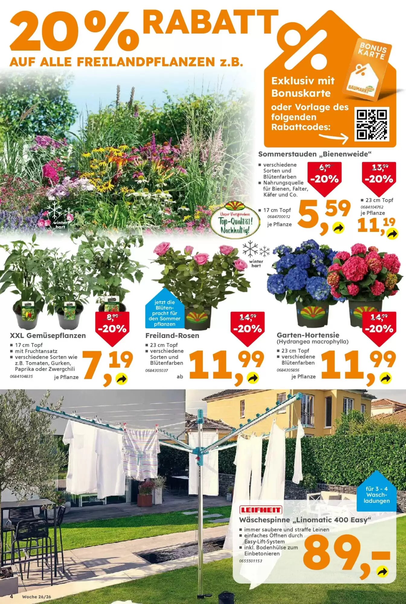 Globus Baumarkt Prospekt (ab 21.06.2026) zum Blättern - Seite 4