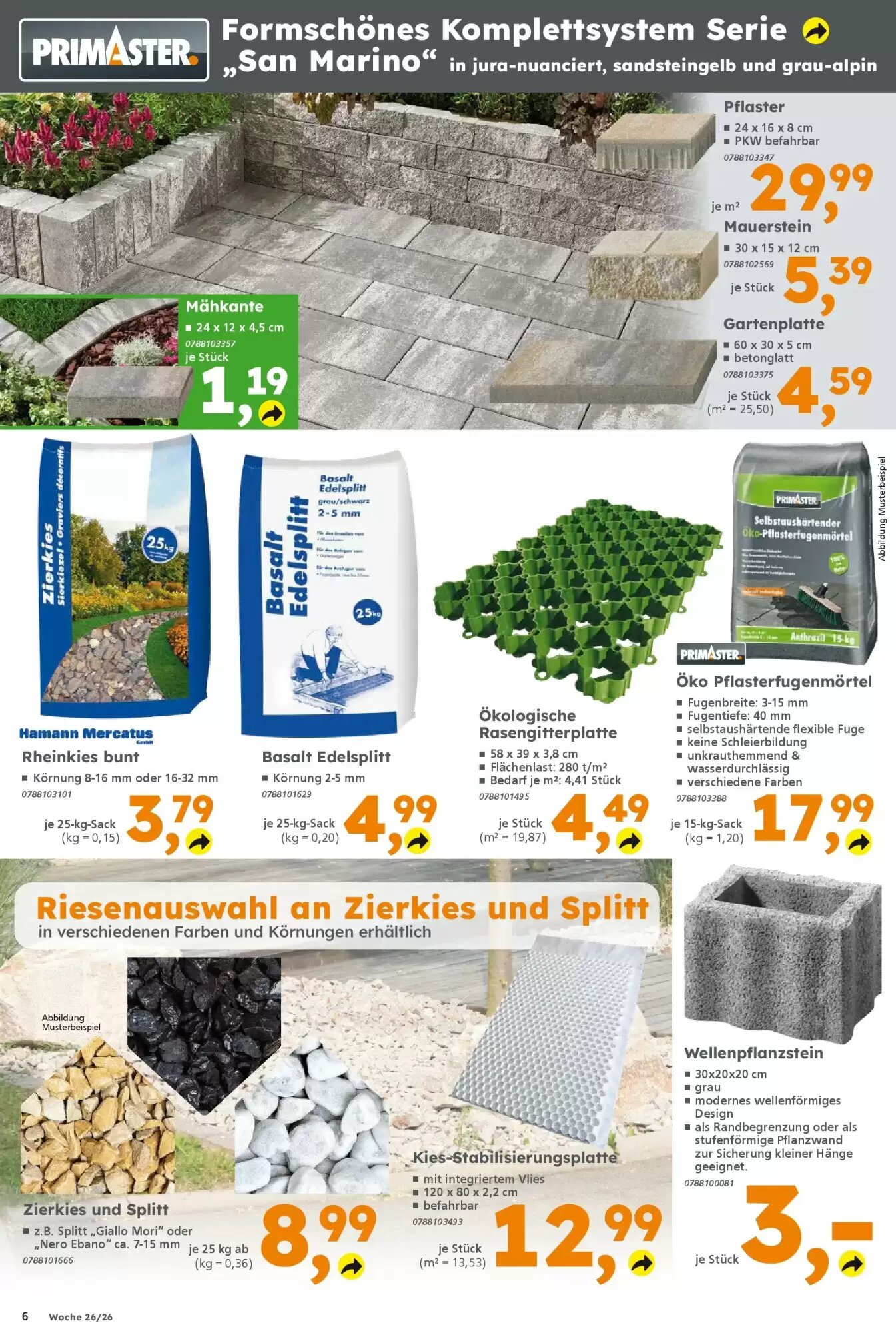 Globus Baumarkt Prospekt (ab 21.06.2026) zum Blättern - Seite 6