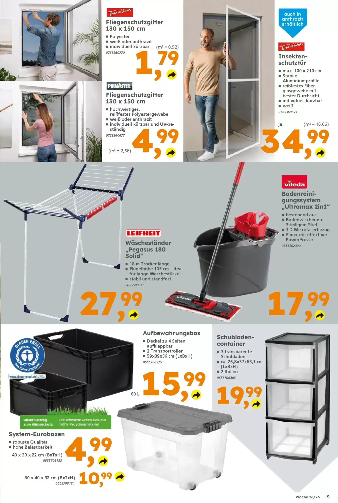 Globus Baumarkt Prospekt (ab 21.06.2026) zum Blättern - Seite 9