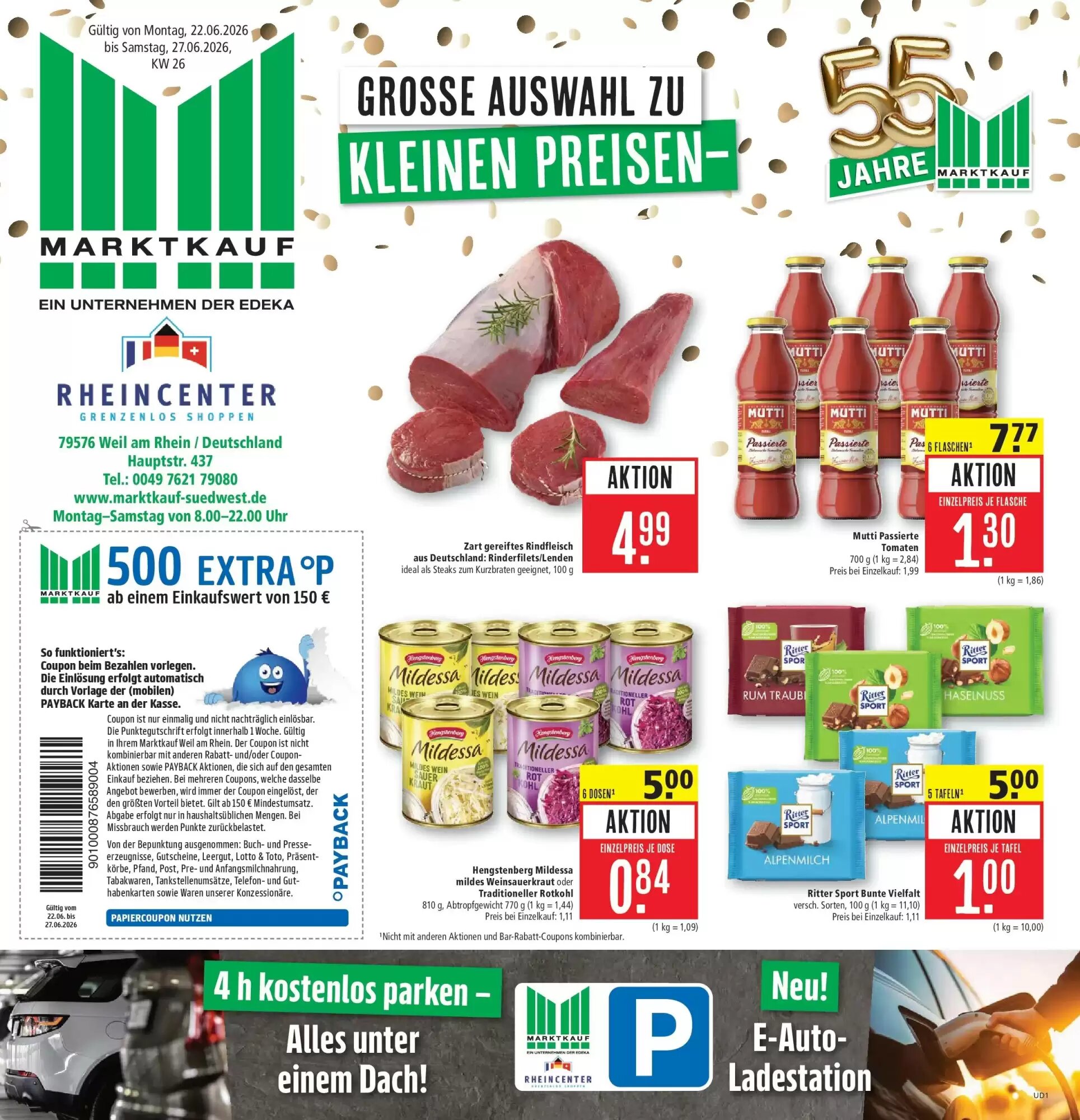 Marktkauf Prospekt (ab 21.06.2026) zum Blättern - Seite 1