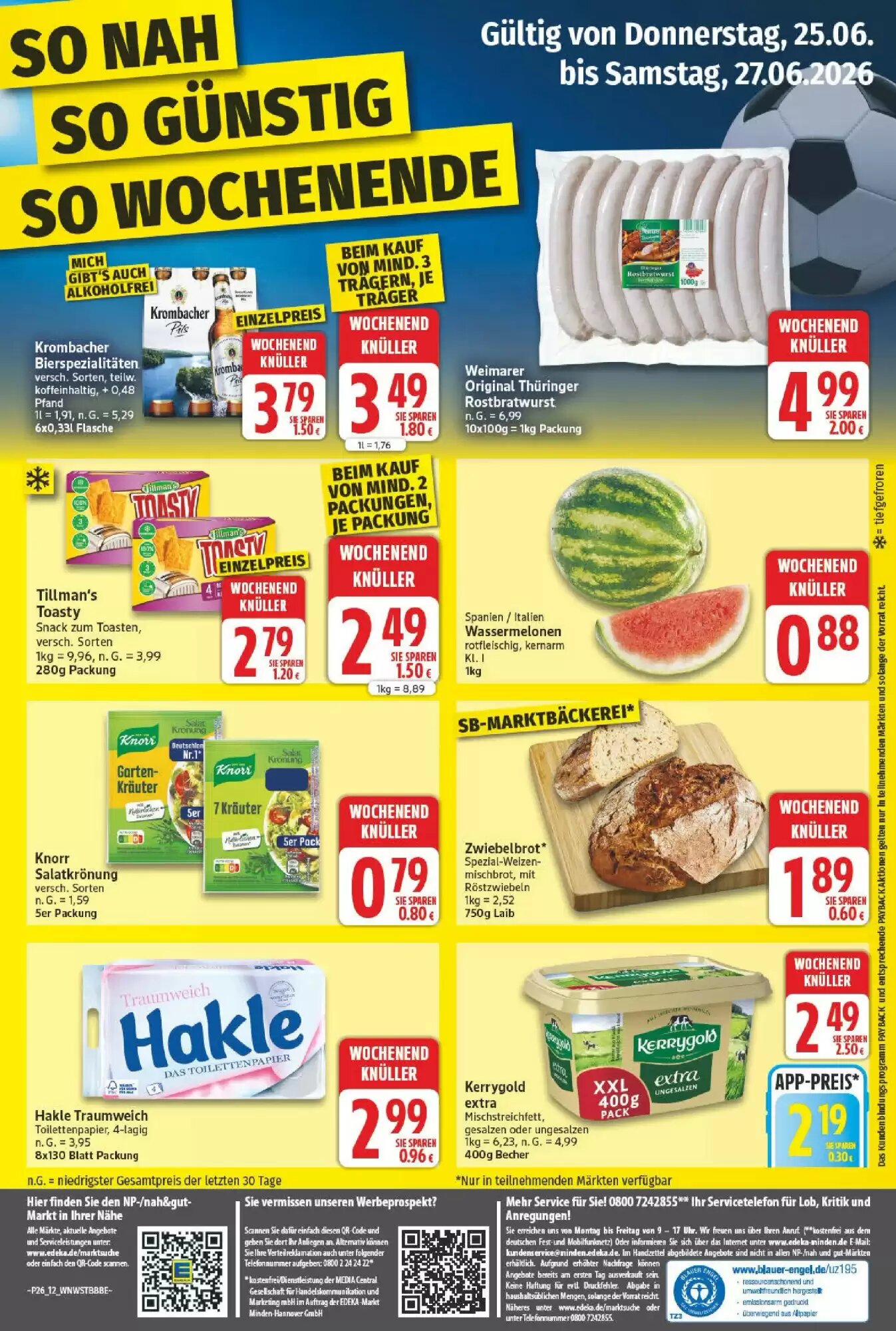 nah & gut Prospekt (ab 21.06.2026) zum Blättern - Seite 12