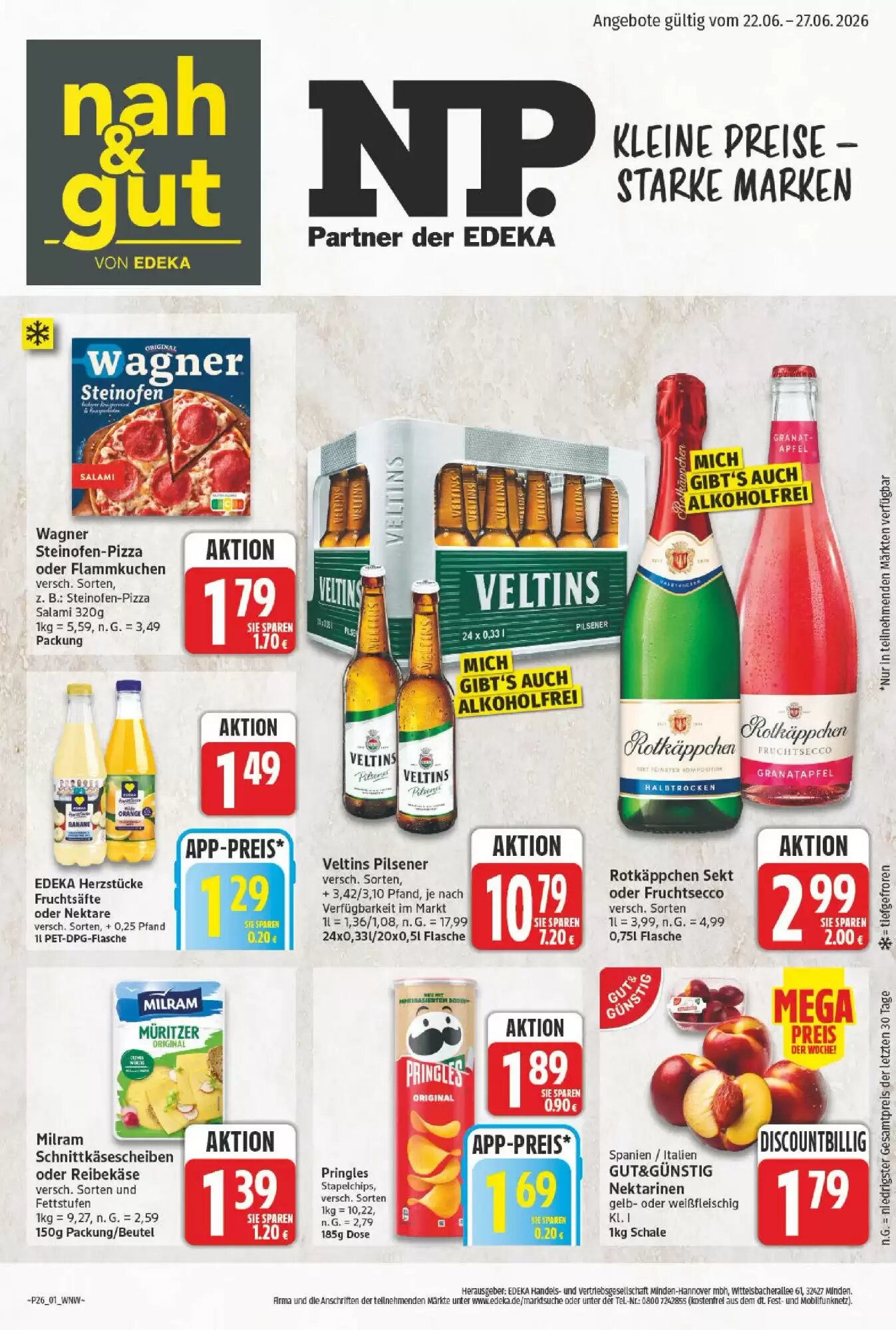 NP Discount Prospekt (ab 21.06.2026) zum Blättern - Seite 1