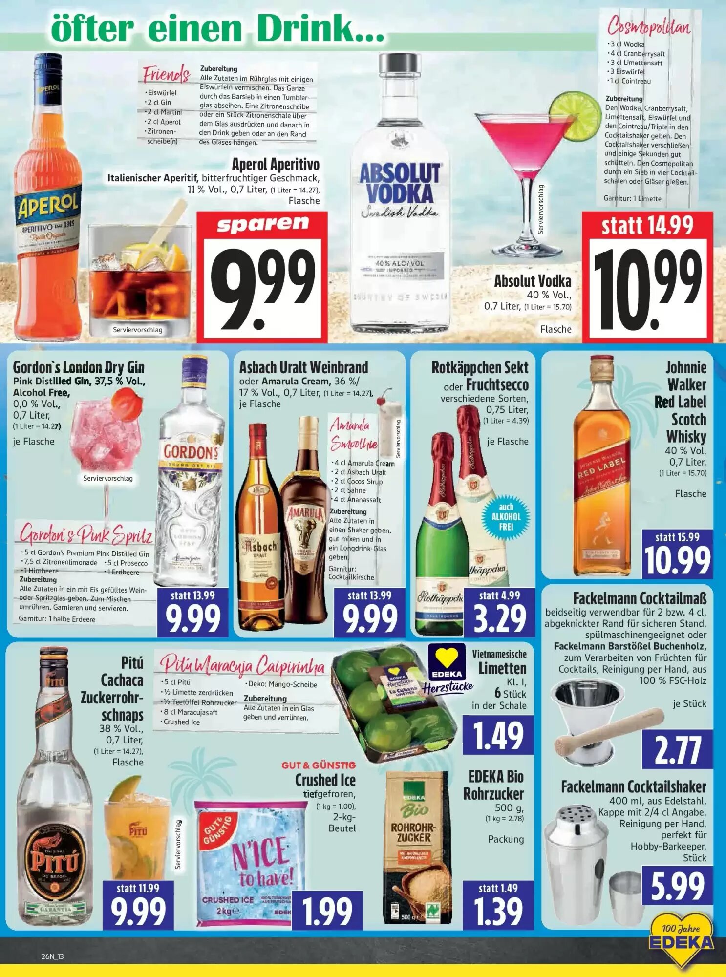 EDEKA Hahner Prospekt (ab 21.06.2026) zum Blättern - Seite 15