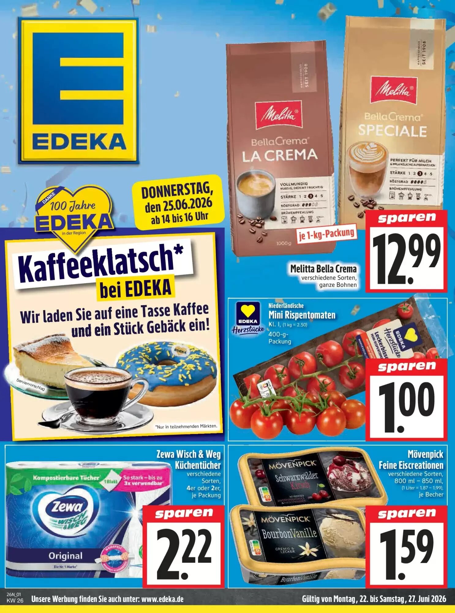 EDEKA Hahner Prospekt (ab 21.06.2026) zum Blättern - Seite 3