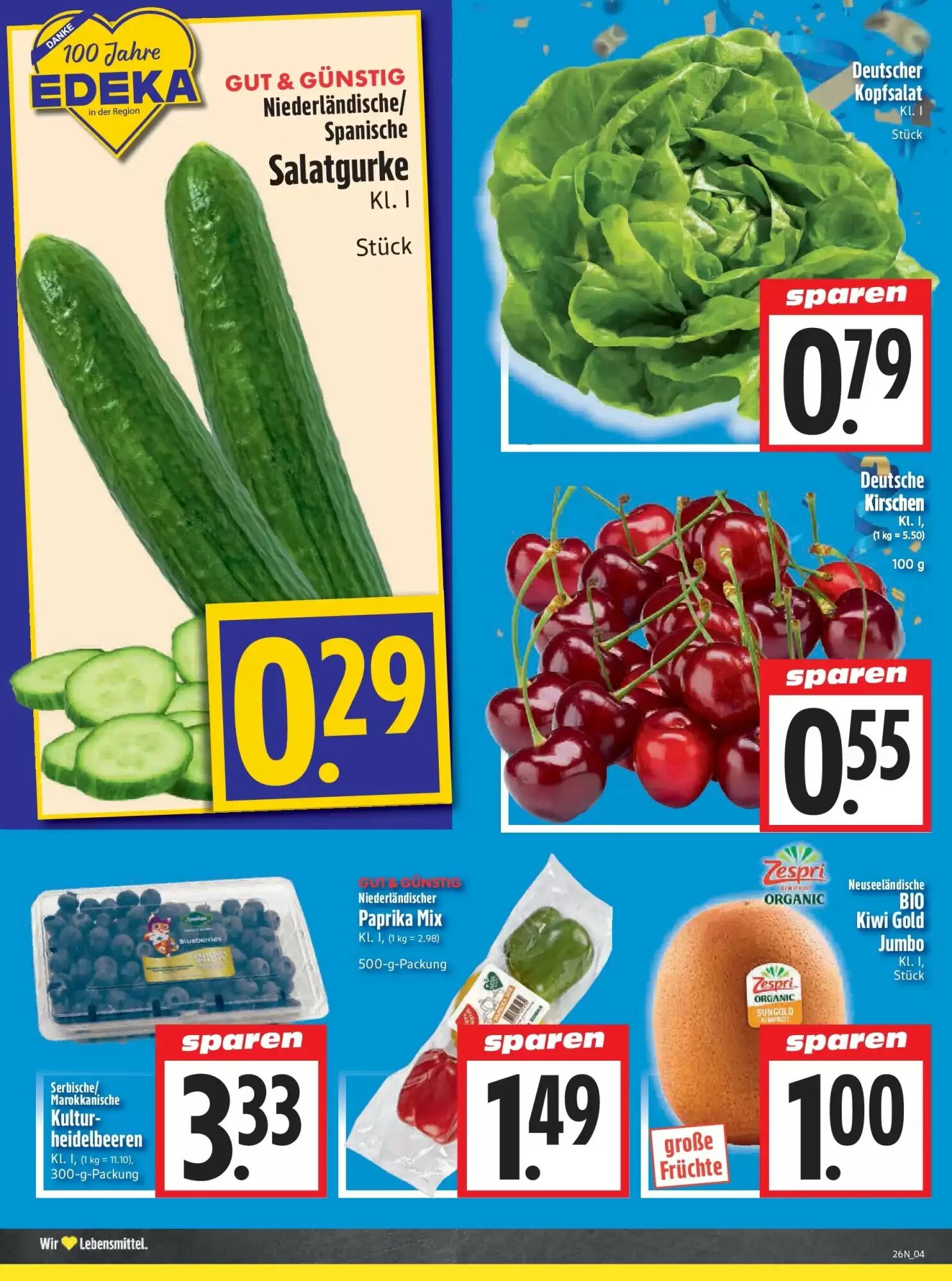 EDEKA Hahner Prospekt (ab 21.06.2026) zum Blättern - Seite 6
