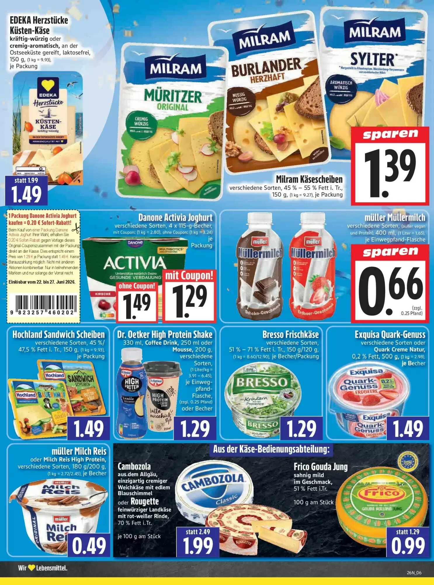 EDEKA Hahner Prospekt (ab 21.06.2026) zum Blättern - Seite 8