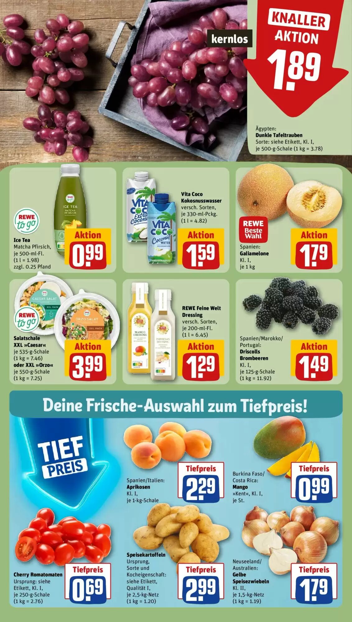 REWE Prospekt (ab 21.06.2026) zum Blättern - Seite 8
