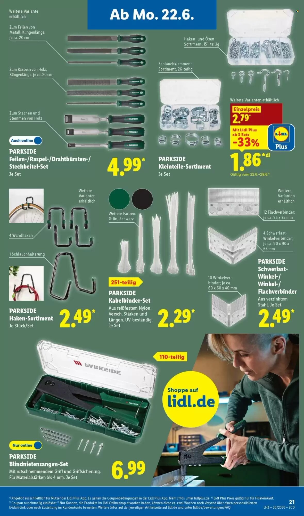 Lidl Prospekt (ab 22.06.2026) zum Blättern - Seite 19