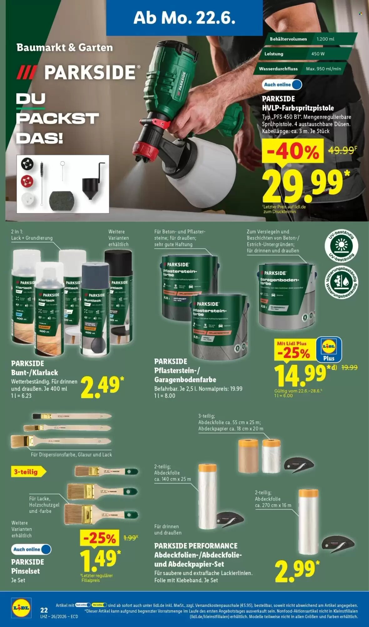 Lidl Prospekt (ab 22.06.2026) zum Blättern - Seite 20