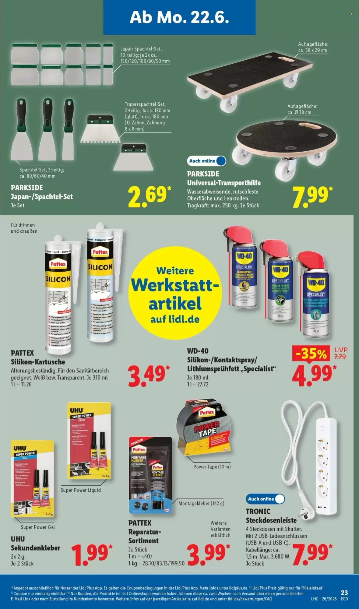 Lidl Prospekt (ab 22.06.2026) zum Blättern - Seite 21