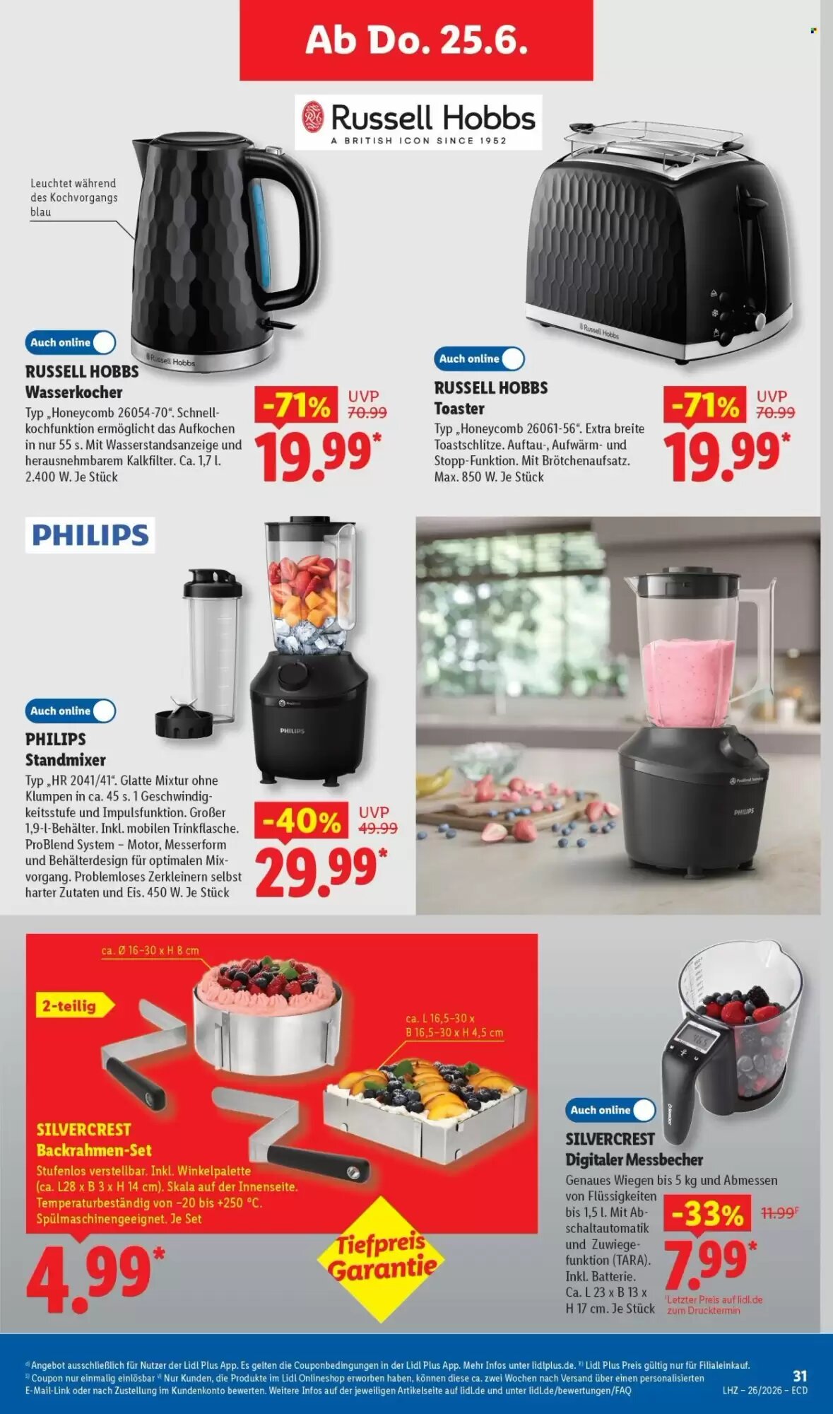 Lidl Prospekt (ab 22.06.2026) zum Blättern - Seite 31