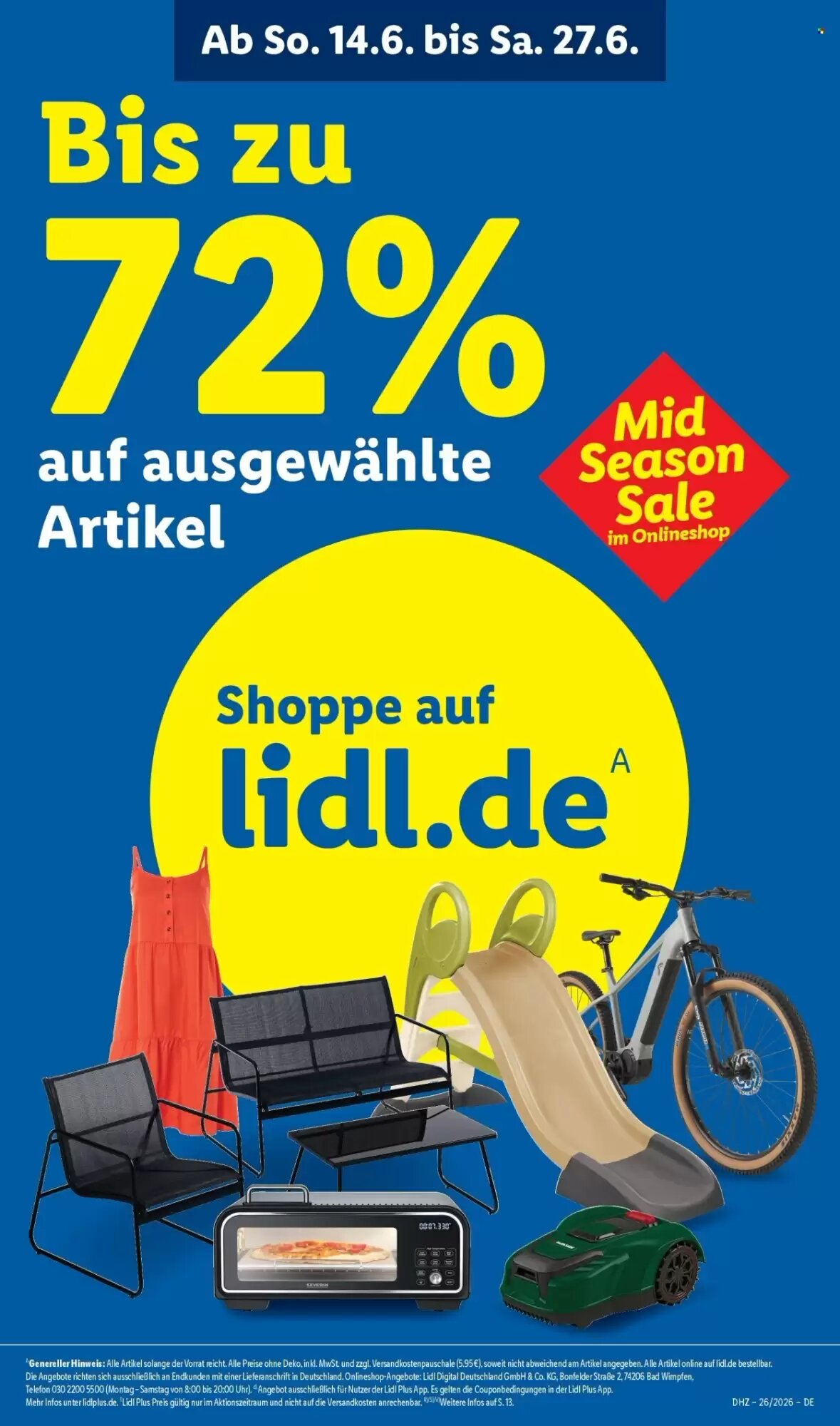 Lidl Prospekt (ab 22.06.2026) zum Blättern - Seite 34