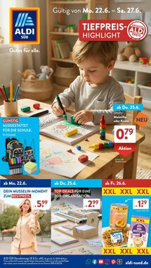 Aldi Süd Prospekt (ab 22.06.2026) zum Blättern