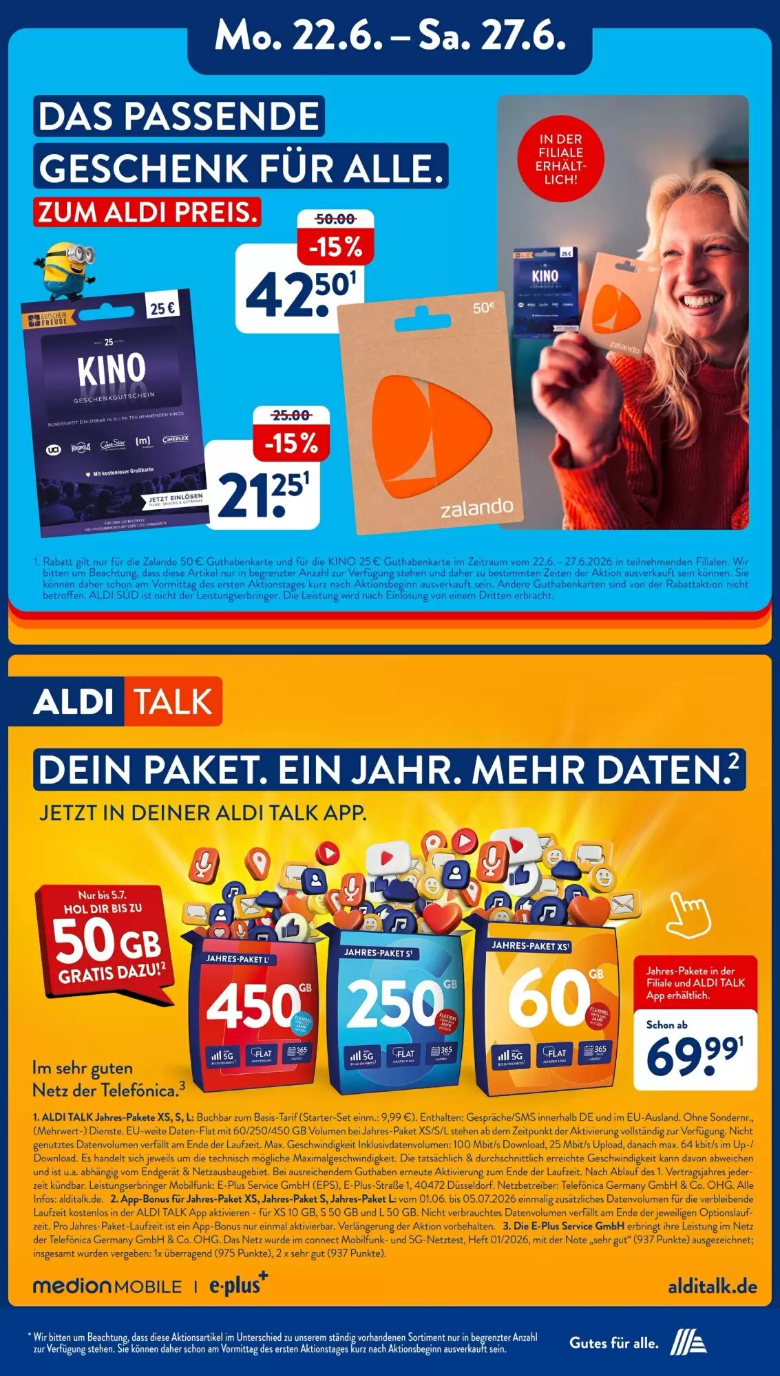 Aldi Süd Prospekt (ab 22.06.2026) zum Blättern - Seite 22