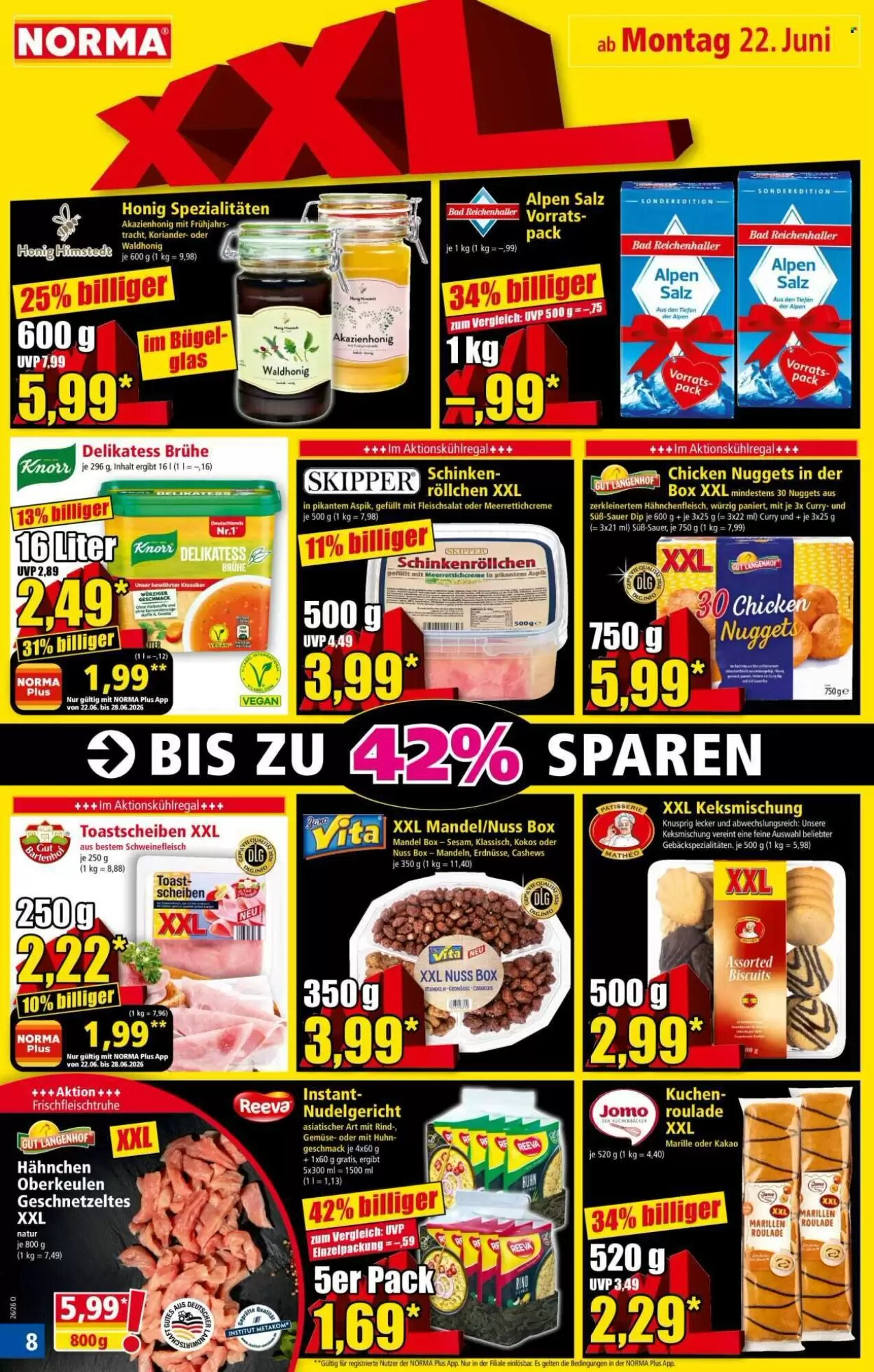 Norma Prospekt (ab 22.06.2026) zum Blättern - Seite 8