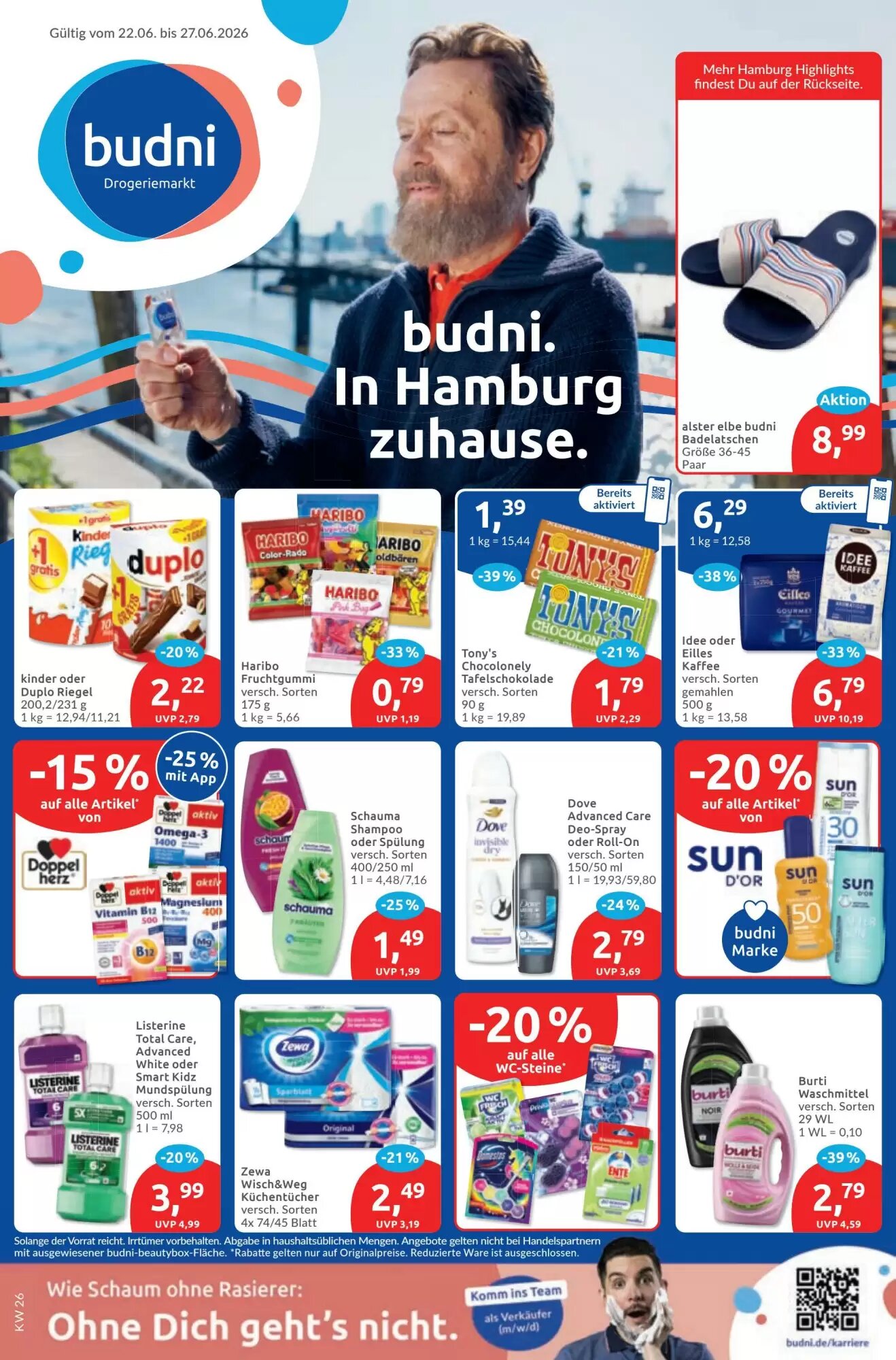 Budni Prospekt (ab 22.06.2026) zum Blättern - Seite 1