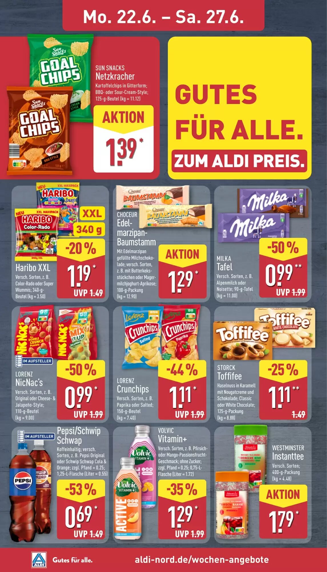 Aldi Nord Prospekt (ab 22.06.2026) zum Blättern - Seite 10