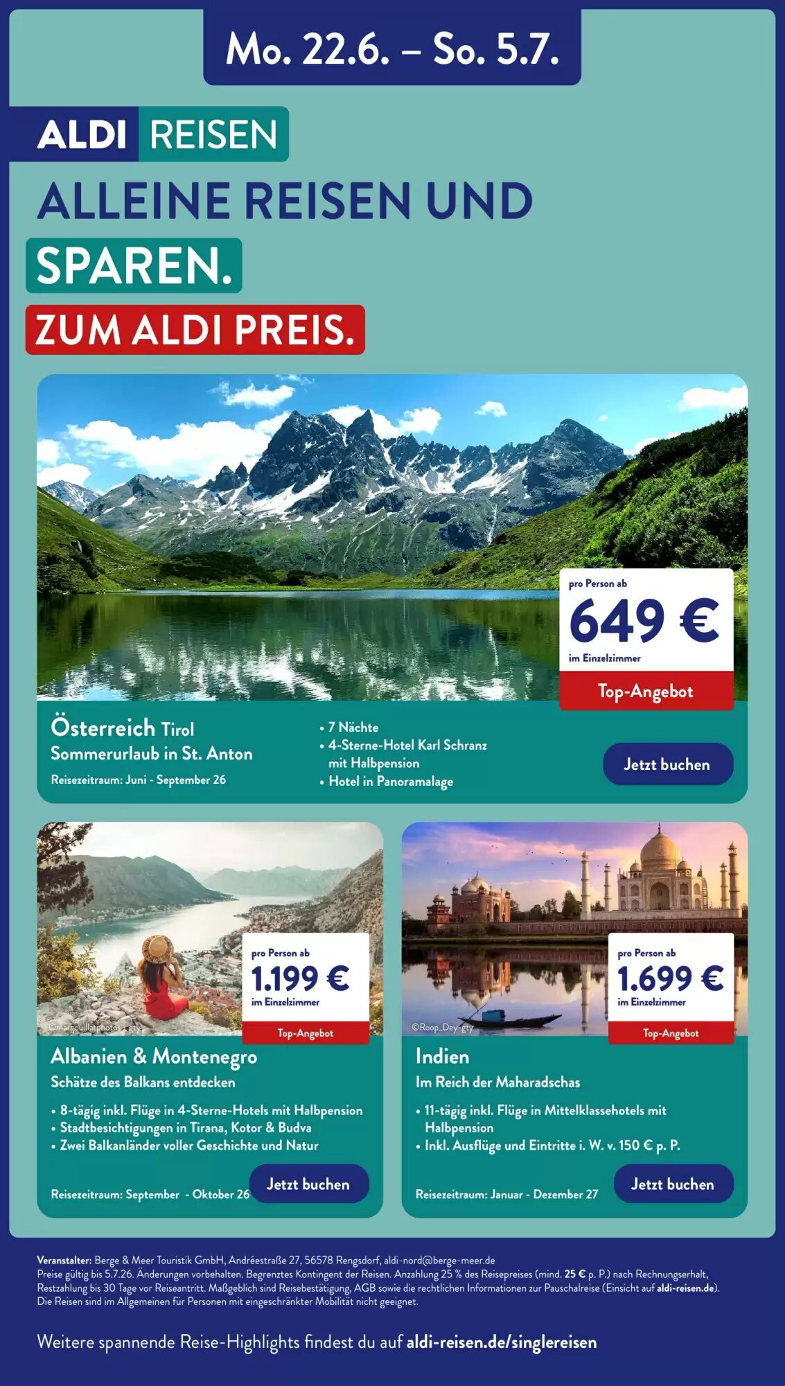 Aldi Nord Prospekt (ab 22.06.2026) zum Blättern - Seite 39