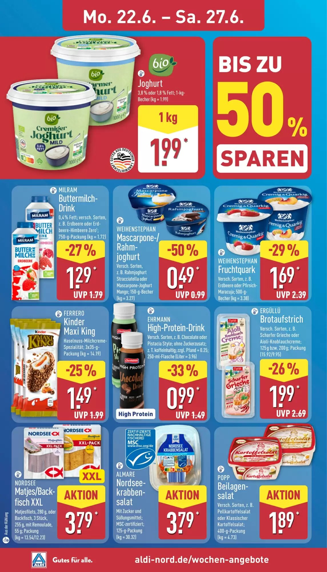 Aldi Nord Prospekt (ab 22.06.2026) zum Blättern - Seite 8
