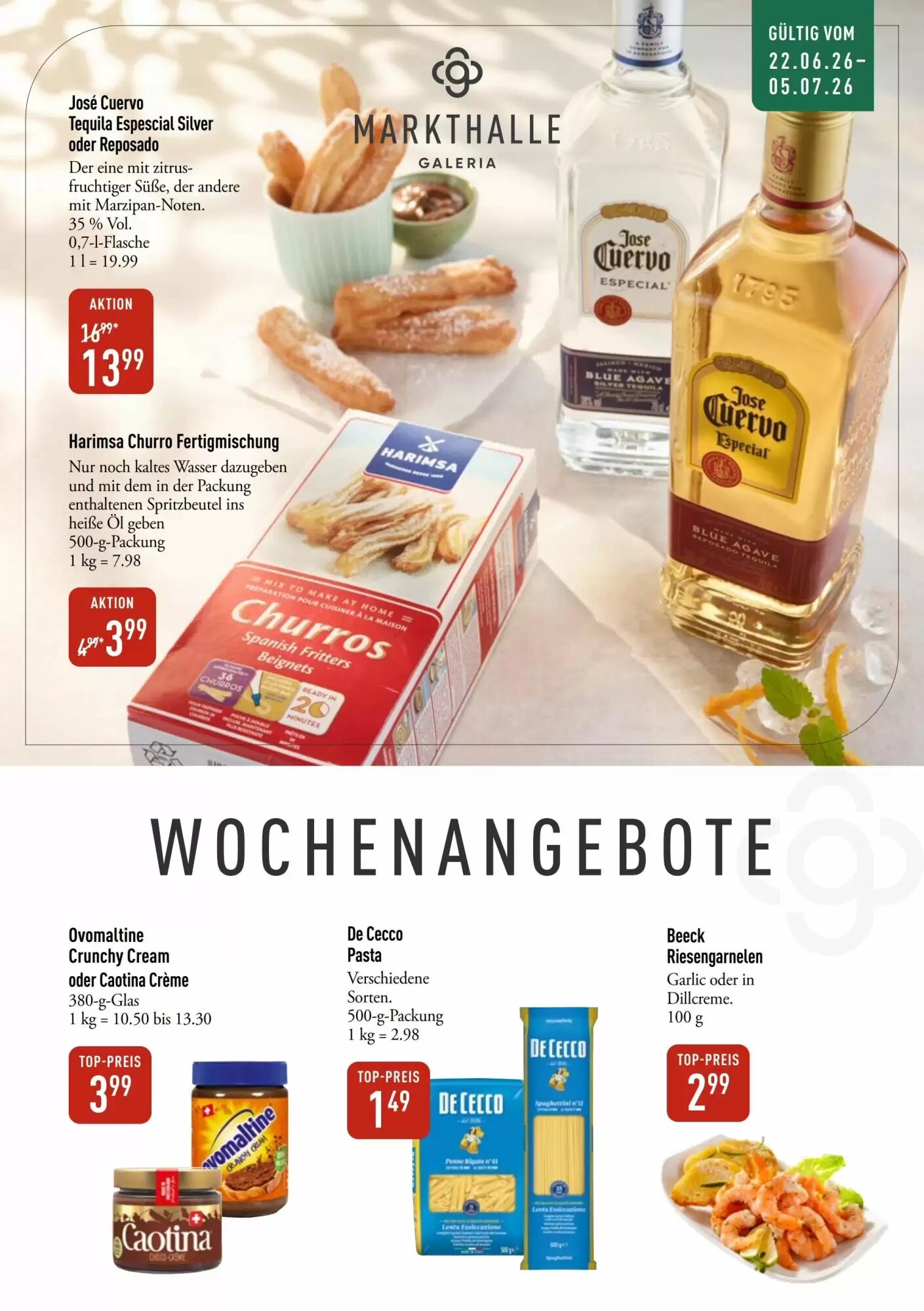 Galeria Markthalle Prospekt (ab 22.06.2026) zum Blättern - Seite 1