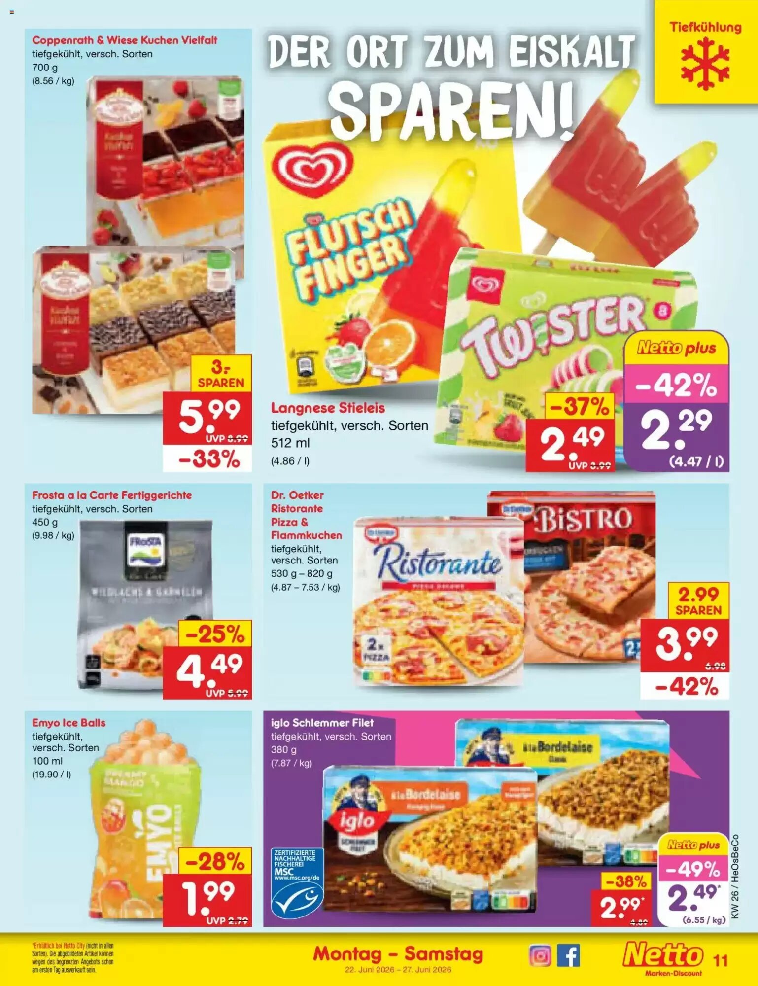 Netto Marken-Discount Prospekt (ab 22.06.2026) zum Blättern - Seite 13