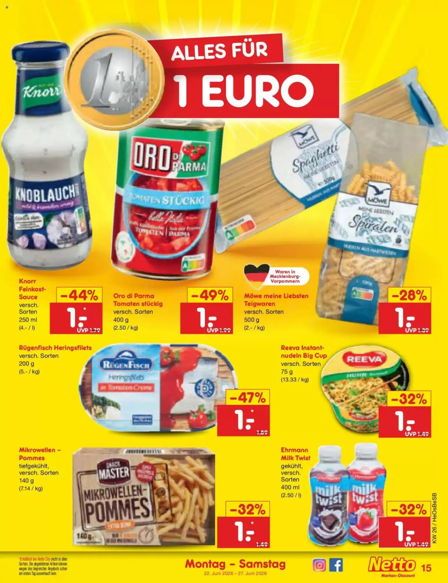 Netto Marken-Discount Prospekt (ab 22.06.2026) zum Blättern - Seite 19